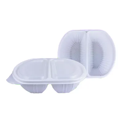 일회용 짬짜면용기 G-P 240파이 2칸 300개입 배달포장