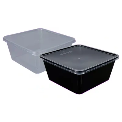 다회용 사출 TY 정사각 900ml 500개입 배달포장