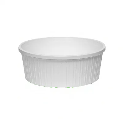 다회용 탕용기 TY 223파이 소 백색 2200ml 200세트 PP 배달포장