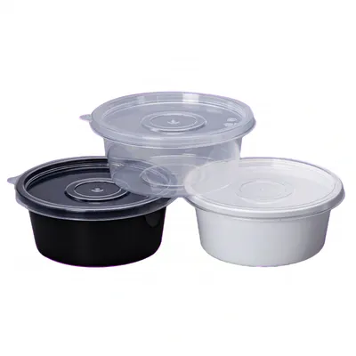 PP 다회용 사출 국용기 TY 105파이 중 340ml 800개입 배달포장